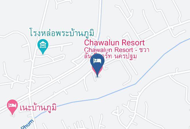 Amphoe Don Tum - Chawalun Resort Maps
