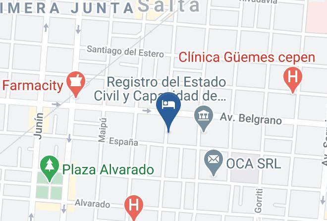Salta - Chawasi Suites Maps