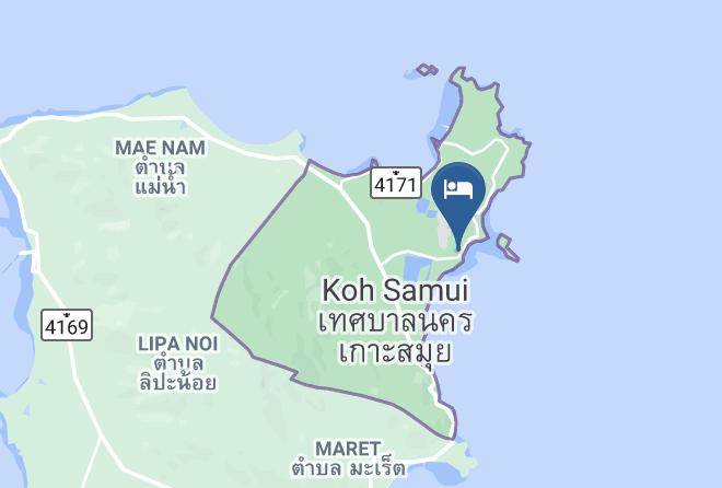 Chawengbeach Hotel Map