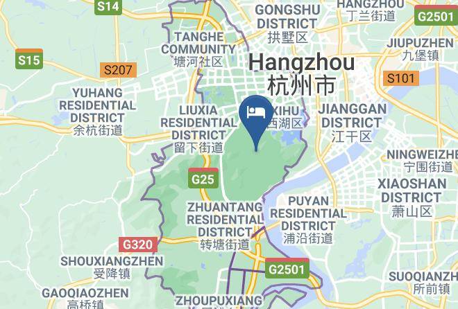 Hangzhou - Chayan Shanshe Hotel Maps