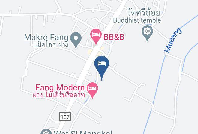 Amphoe Fang - Chayapa Hotel Maps
