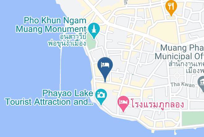 Amphoe Mueang Phayao - Chaykwan Hotel Maps