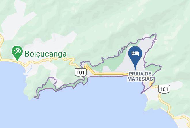 Sao Sebastiao - Pousada Tubes Maresias Maps