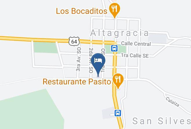 Altagracia - Cheap Hotel Maps