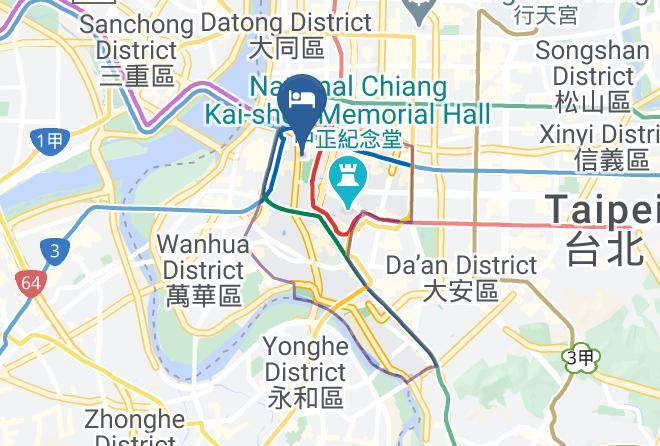 Zhongzheng District - Check Inn Taipei Main Station Maps