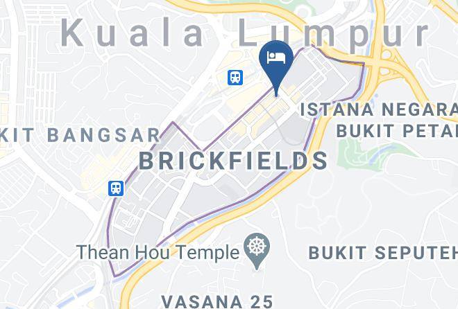 Kuala Lumpur - Check In Hotel Sentral Kl Maps