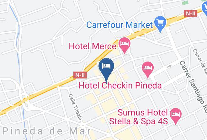 Barcelona - Checkin Montpalau Maps