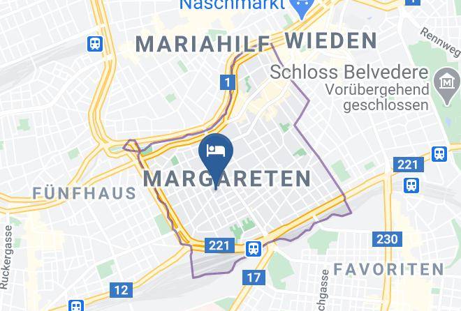 Vienna Margareten - Checkvienna Siebenbrunnengasse Maps