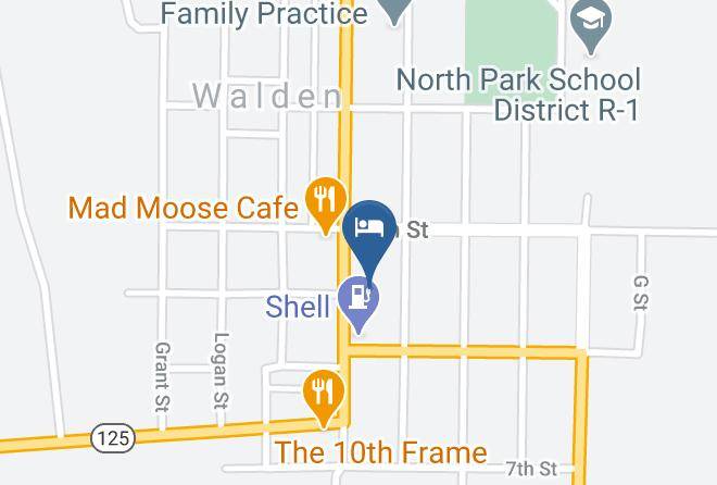 Chedsey Motel Map