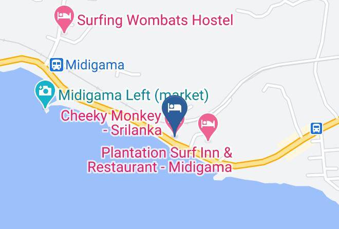 Galle - Cheeky Monkey Srilanka Maps