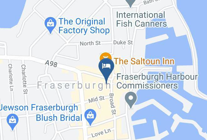 Aberdeenshire - Cheers Cafe Bar & Tavern Maps