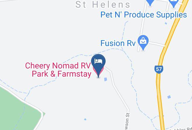 Fraser Coast - Cheery Nomad Rv Park & Farmstay Maps