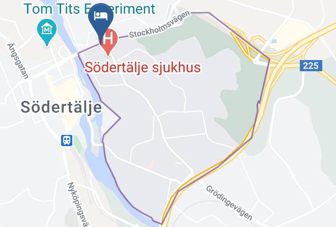 Sodertalje - Chefens Hotel Maps