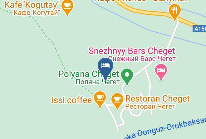 Elbrussky District - Cheget Pension Maps