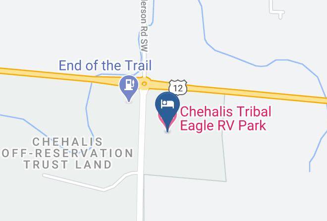 Thurston - Chehalis Tribal Eagle Rv Park Maps