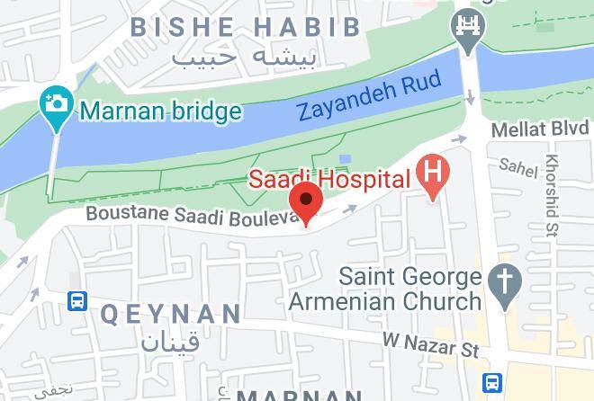 Isfahan - Chehel Panjereh Hotel Maps