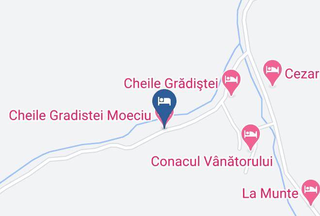 Moieciu - Cheile Gradistei Moeciu Maps