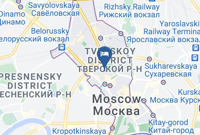 Chekhoff Hotel Moscow Curio Collection By Hilton Map