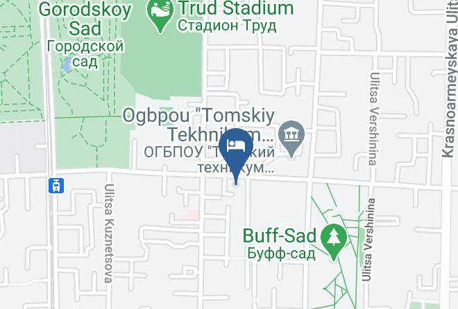 Tomsk - Chekhov Hotel Maps