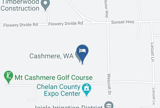Chelan County Expo Center Harita - Washington - Chelan