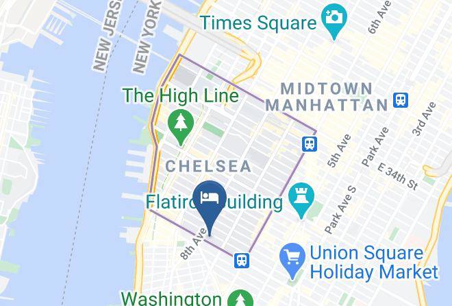 New York - Chelsea Art Suites Maps