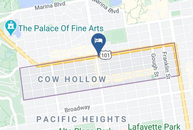 San Francisco - Chelsea Inn Maps