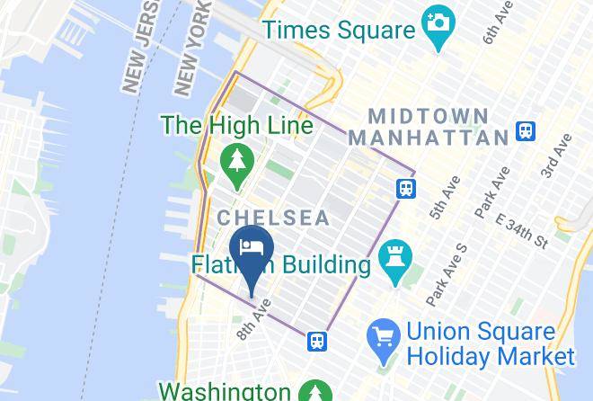 New York - Chelsea Pines Inn Maps