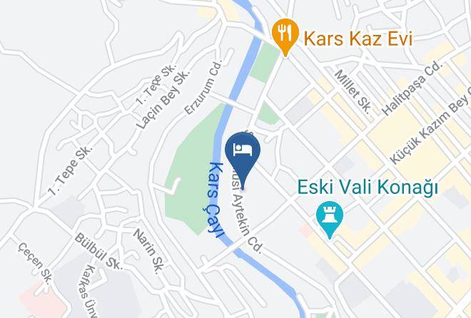Kars Yusuf Pasa - Cheltikov Hotel Maps