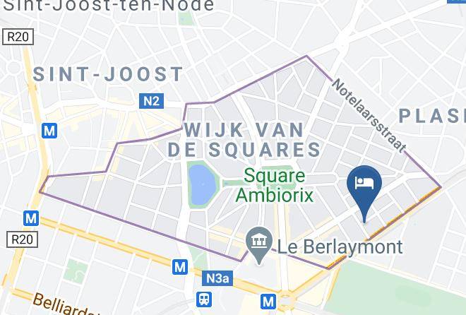 Brussels - Chelton Hotel Maps
