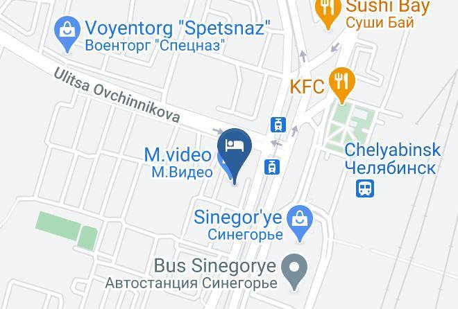 Gostinitsa Chelyabinsk Map