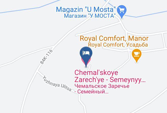 Chemalsky District - Chemal'skoye Zarech'ye Semeynyy Turisticheskiy Kompleks Maps