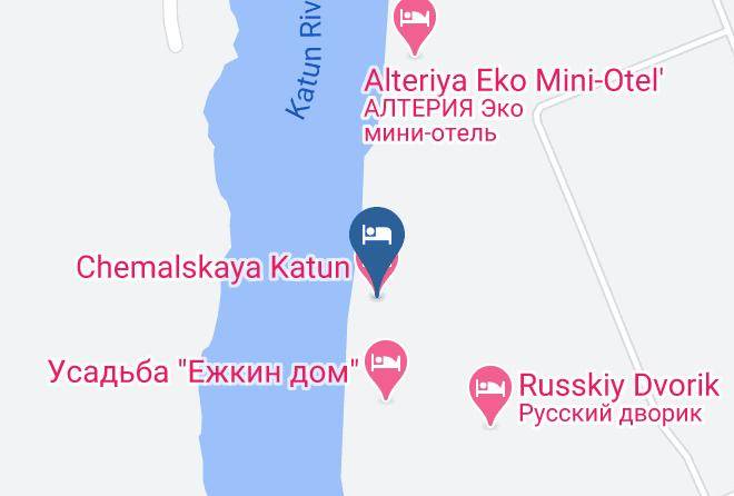 Chemalsky District - Chemalskaya Katun Maps