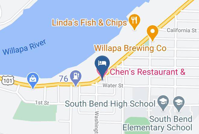 Pacific - Chen's Restaurant & Motel Maps