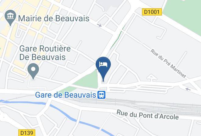 Oise - Hotel Le Chenal Maps