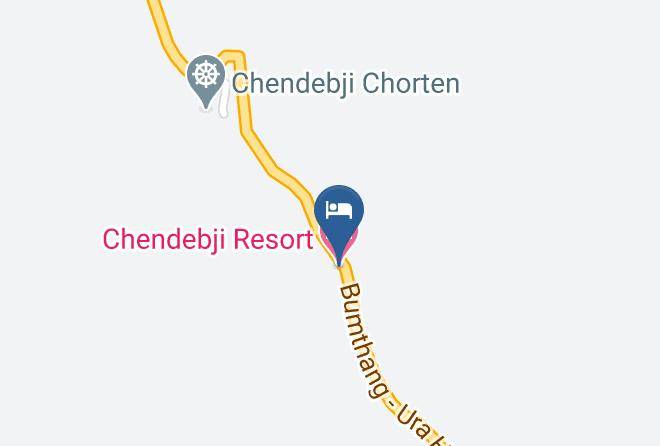 Tongsa - Chendebji Resort Maps