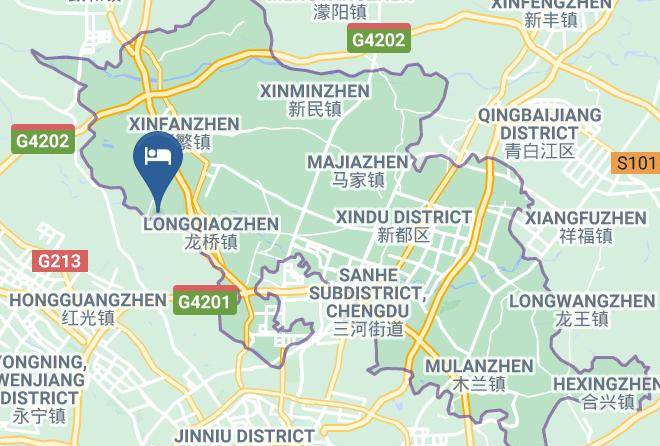 Chengdu - Chendu Yufei Hotei Maps