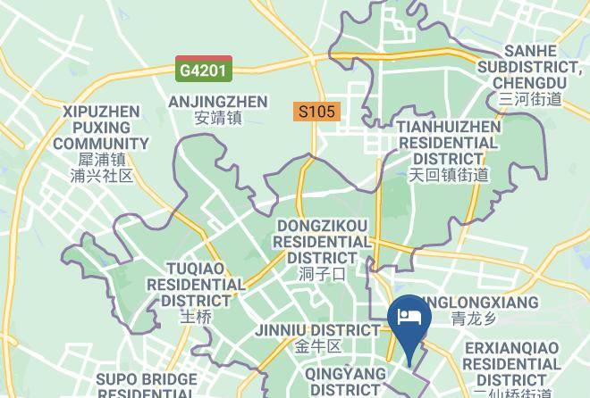 Chengdu - Cheng Du Yun Hao Hotel Maps