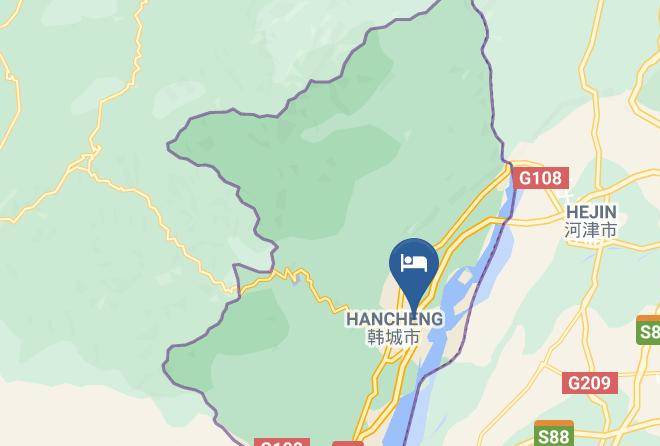 Weinan - Cheng Ji Shang Pin Hotel Maps