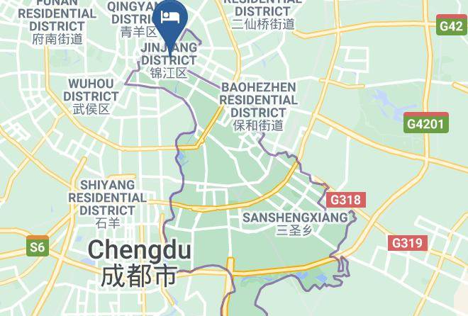 Chengdu - Chengdu Basidi Hotel Maps