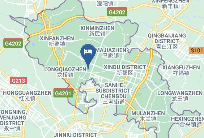 Chengdu - Chengdu Beixinyuan Business Hotel Maps