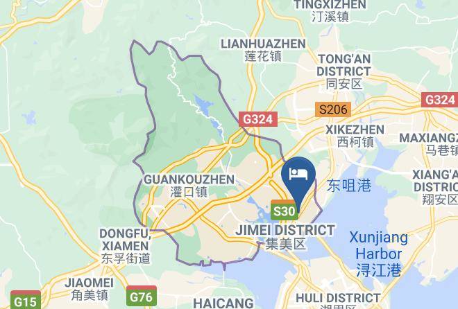 Xiamen - Chengdu Business Hotel Maps
