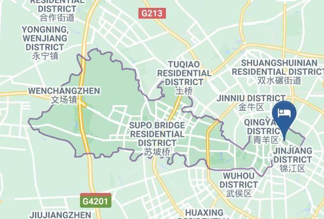 Chengdu - Chengdu Byway Trip Wenshuyuan Branch Maps