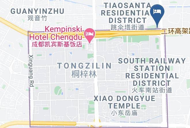 Chengdu - Chengdu Century Business Hotel Maps
