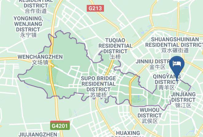 Chengdu - Chengdu Courtyard Hotel Maps