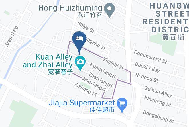 Chengdu - Chengdu Diaoyutai Boutique Hotel Maps