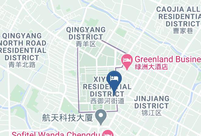 Chengdu - Chengdu Duchengshun Hotel Maps