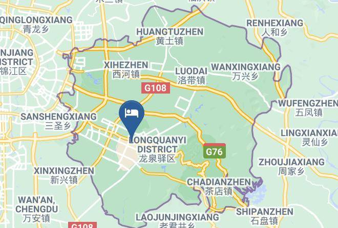 Chengdu - Chengdu Feili Hotel Maps