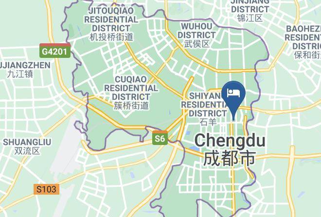 Chengdu - Chengdu Gaoxin Howard Johnson Hotel Maps