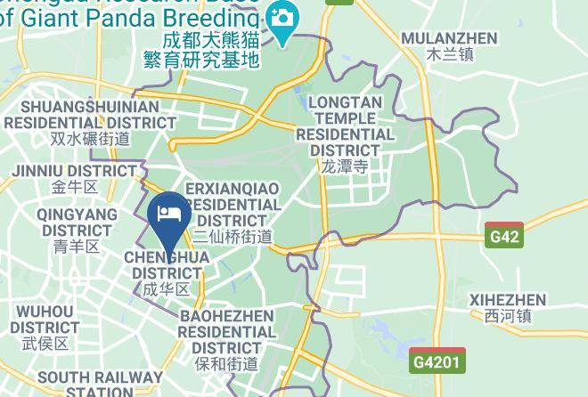 Chengdu - Chengdu Glory Vogue Hotel Maps