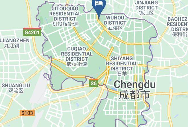 Chengdu - Chengdu Harmony Hotel Maps